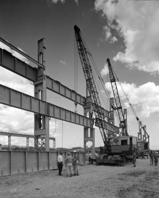 Construção da Siderúrgica Aços Anhanguera S. A.