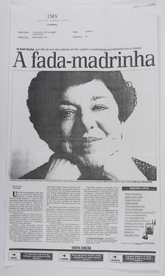 A fada-madrinha: Ruth Rocha, que fala de sua obra sábado em BH, registra 'cum-;plicidade incondicional com a criança'