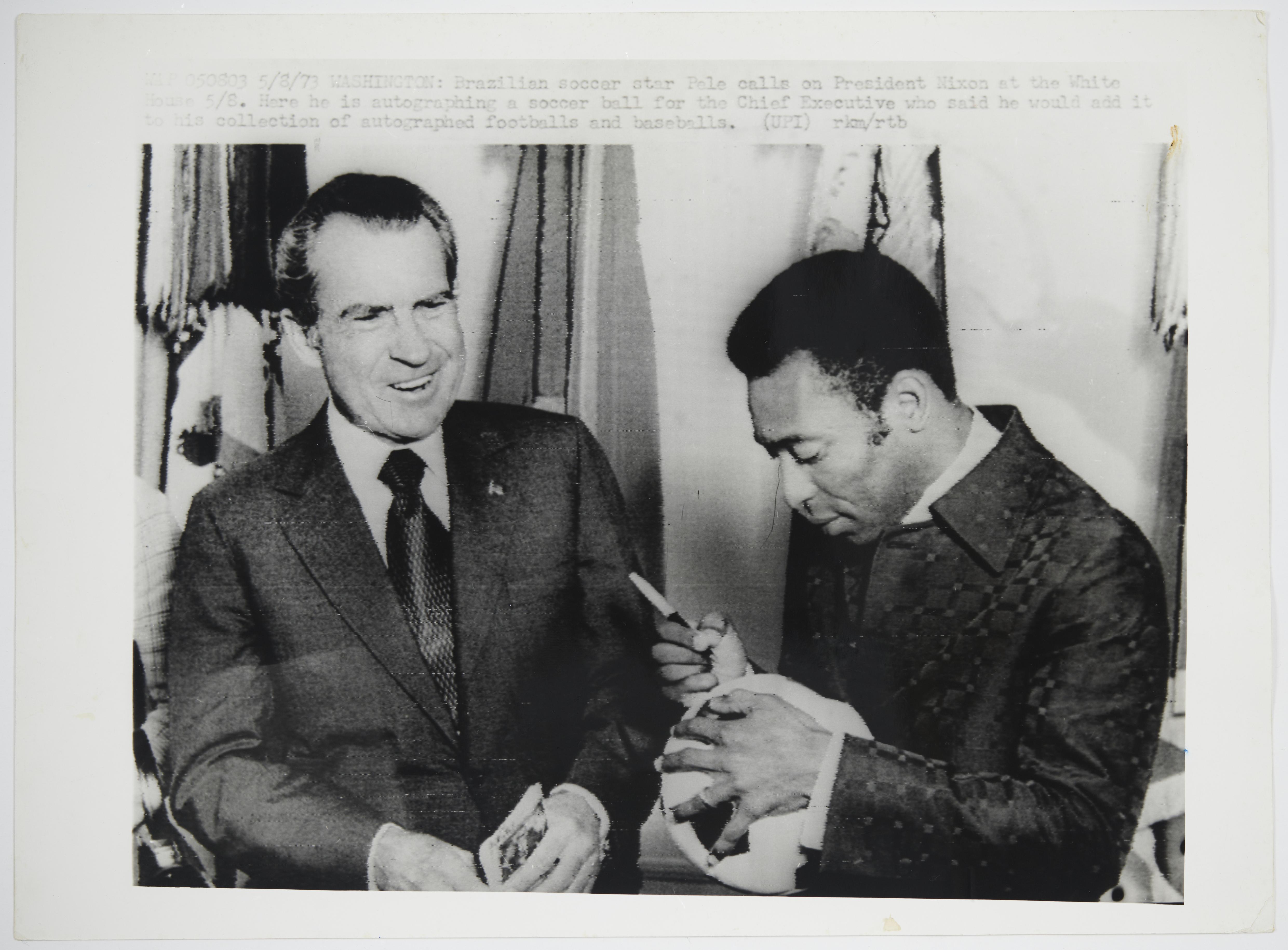 Richard Nixon e Pelé