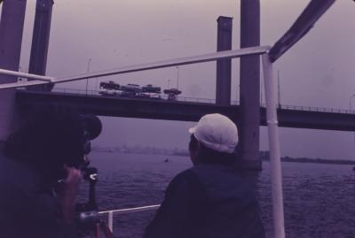 Jorge Bodanzky filmando