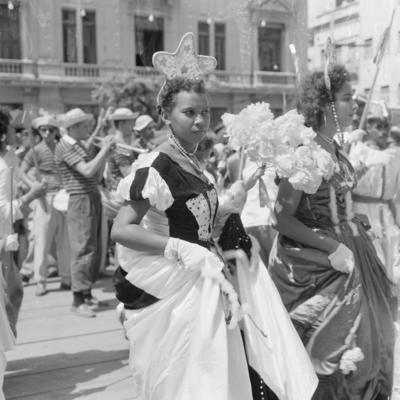 Desfile de agremiação carnavalesca