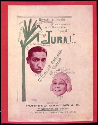 Sinhô e Aracy Cortes (capa de partitura)