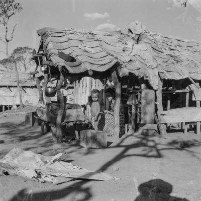 Moradia na Sacolândia, arredores de Brasília