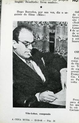 Villa-Lobos (reprodução de periódico)