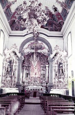 Igreja de Nossa Senhora do Carmo - nave e capela-mor