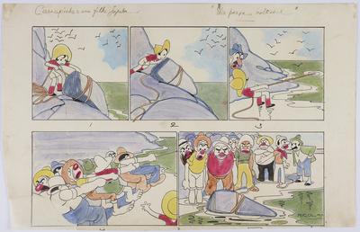 Carrapicho e seu filho Jujuba