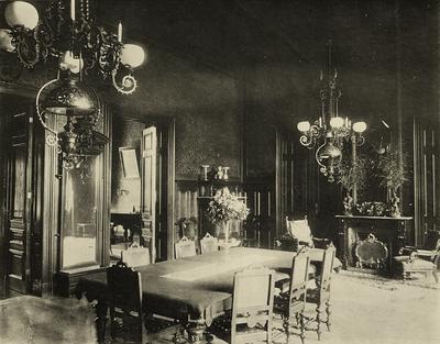 Interior do palacete Lacerda Soares