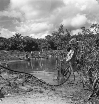 Garimpo de diamantes na Boca do Tauiri