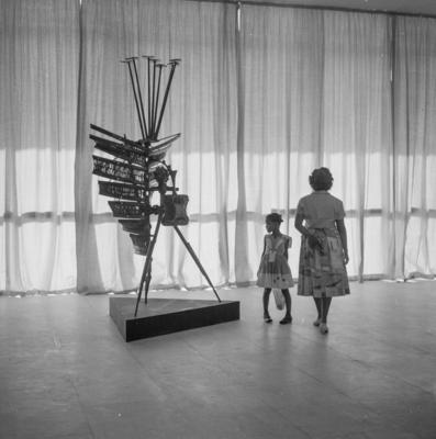 Exposição na primeira sede do Museu de Arte Moderna da Bahia