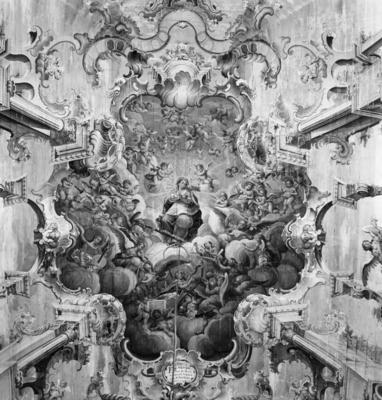 Igreja de São Francisco de Assis - pintura do teto