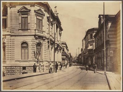 Casarão dos Barões de Tatuí, rua Direita, próximo ao Viaduto do Chá