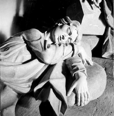 Via Crucis, Passos da Paixão, esculturas de Aleijadinho, São João Evangelista no Passo do Horto