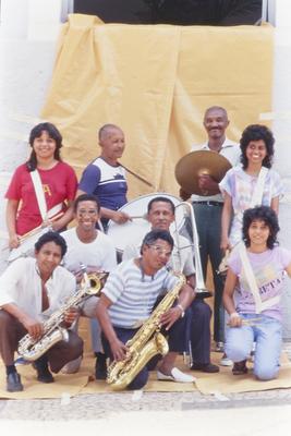 Integrantes de banda não identificados