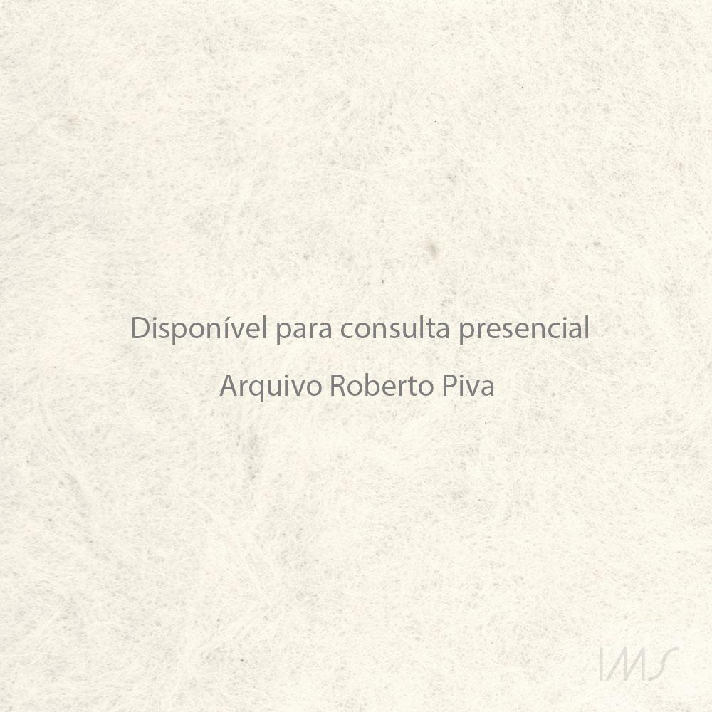 Peixe;-;[Leitura de poemas];São Paulo: 4 imagens da cidade;-;Artaud & Os Tarahumaras;Paranoia de Roberto Piva;-;-;A propósito de Pasolini;Na margem de todas as coisas: uma canção;-;Manifesto do extraterrestre polimorfo;Jornada xamânica;[Amigos];Terra elétrica;-;-;Concretismo rima com fascismo;À procura de novos sentidos poéticos;Lutzenberger: em defesa do planeta;Quem toma de você aquilo que é seu;Estudando os hábitos dos sambianos;O Piva define o momento...;Parafraseando a Octavio Paz: La búsqueda del comienzo o el comienzo de la búsqueda?;Roberto Piva lança seu oitavo livro após mais de uma década sem publicar;Ofício em destaque: literatura;Os futuristas adoravam as máquinas...