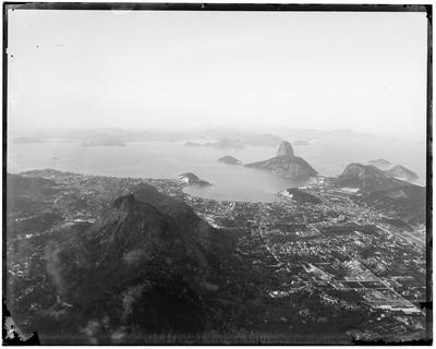 Vista panorâmica do Pão de Açúcar e arredores