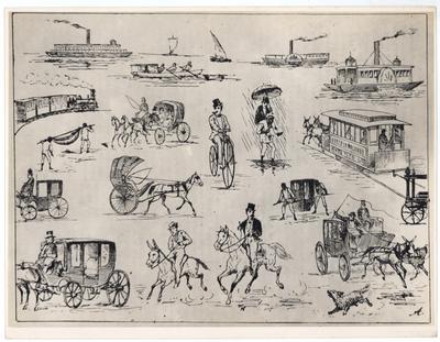 Rio antigo (desenho)