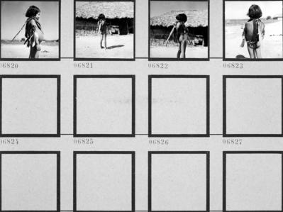 Série povo Kayapó, criança indígena