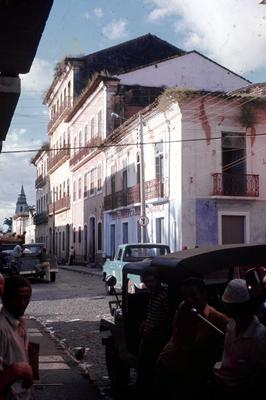 Aspecto de rua - casario