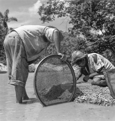 Garimpo de diamantes na Boca do Tauiri