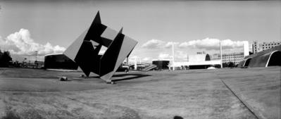 Vista externa do Memorial da América Latina