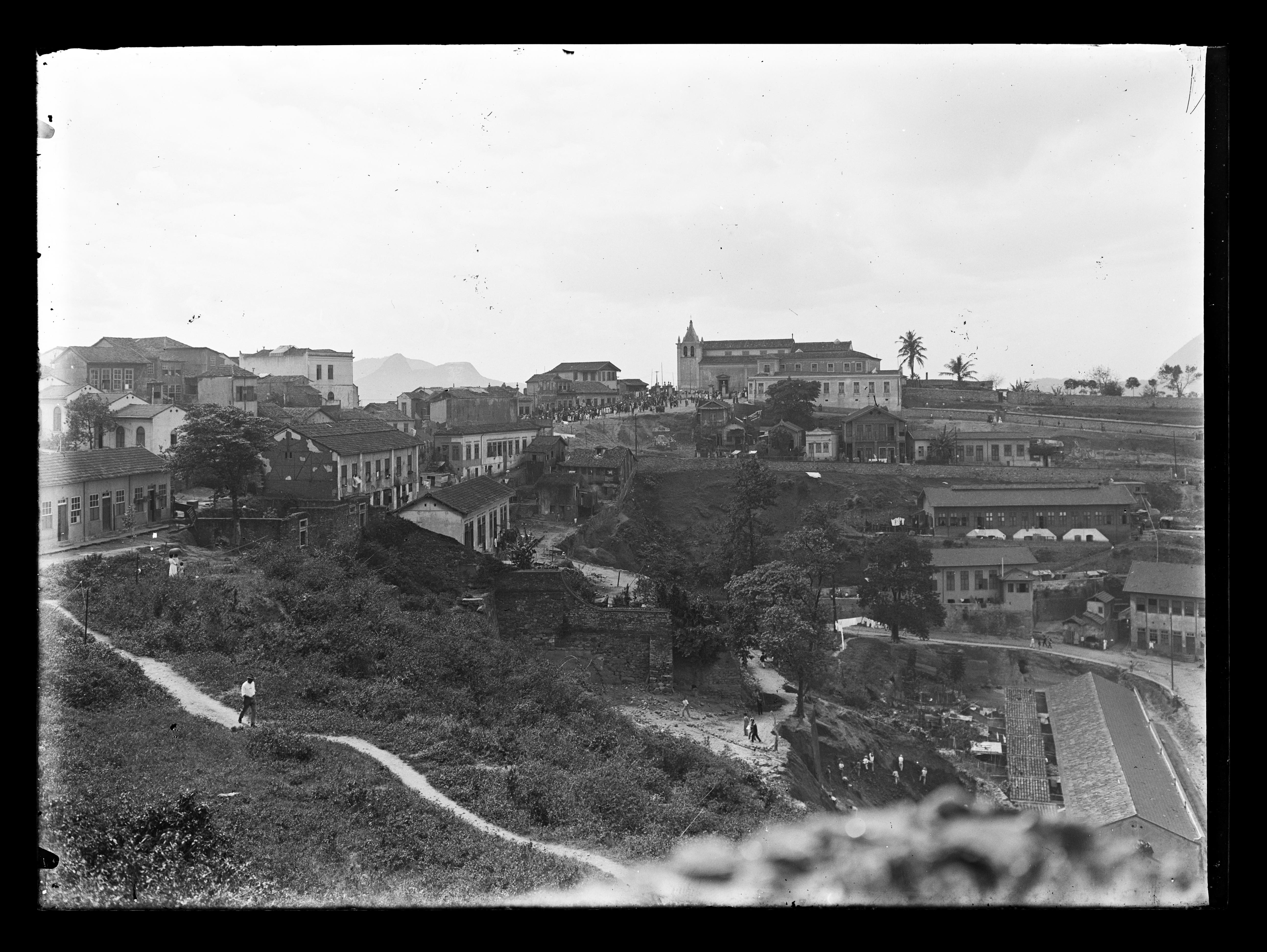 Demolição do Morro do Castelo