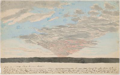 4º estudo. Outro céu de aurora . S. Carlos, 19 de setembro 1832