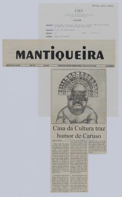 Casa da Cultura trás humor de Caruso