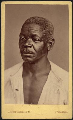 Retrato - homem negro não identificado