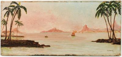 [Paisagem, vista do Rio de Janeiro, tirada de Niterói sobre a Barra]