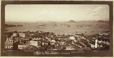 Panorama de parte zona portuária do centro Rio de Janeiro