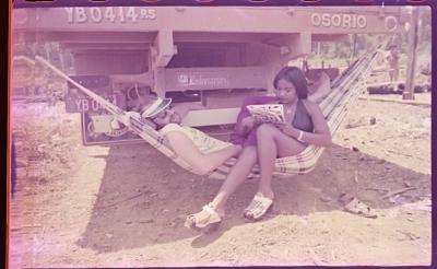 Filmagens de "Iracema: uma transa amazônica", com direção de Jorge Bodanzky e Orlando Senna