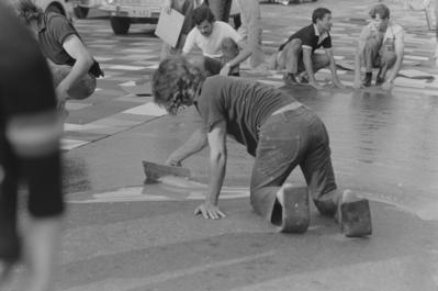 Acarpetamento da rua Augusta