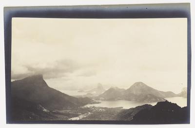 Vista da lagoa Rodrigo de Freitas