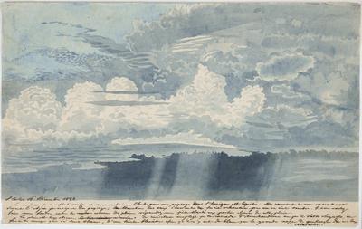 9º estudo. Céu de tempestade. S. Carlos, 16 de dezembro de 1832