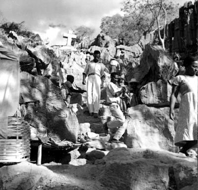 Romeiros no Morro do Bom Jesus
