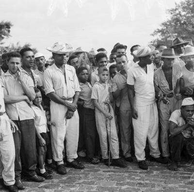Roda de capoeira na Segunda-Feira Gorda da Ribeira