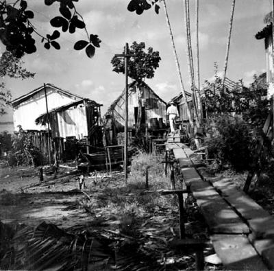 Vila da Barca, palafitas flutuantes