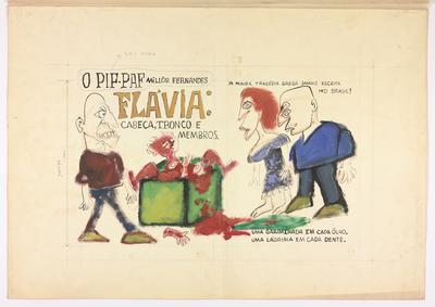 Flávia: cabeça, tronco e membros