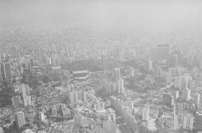 Sobrevoo em São Paulo, com Lena Coelho dos Santos