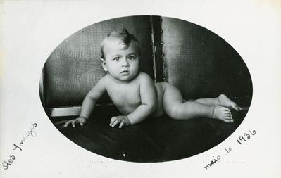 Geraldo Vandré aos 8 meses