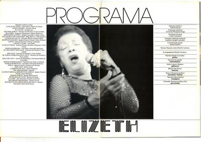 A Divina Elizeth in Maksoud Plaza Music Hall