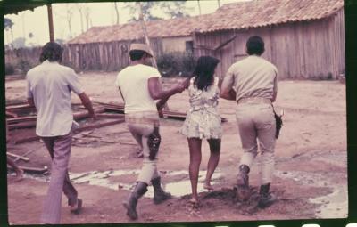 Filmagens de "Iracema: uma transa amazônica", com direção de Jorge Bodanzky e Orlando Senna