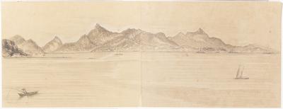 Bay of Rio from San Domingo 13th April 1855