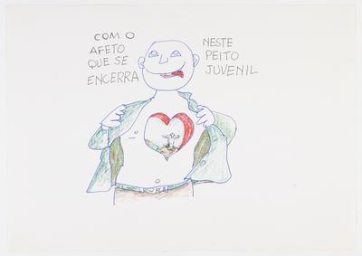 Com o afeto que se encerra neste peito juvenil