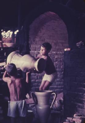 Produção de cerâmica