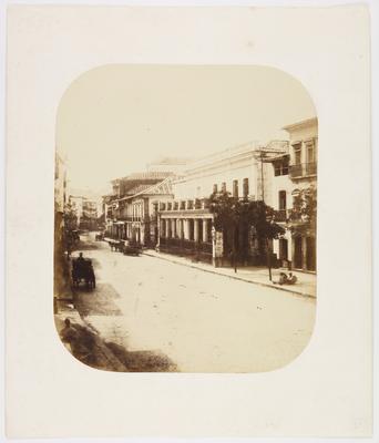 Rua Direita, atual rua Primeiro de Março