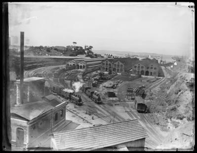 Estrada de Ferro Central do Brasil (Ramal da Marítima), Estação Marítima da Gamboa, Km 1