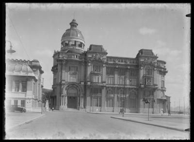 Exposição Internacional de 1922 - parte do Pavilhão do Distrito Federal e Pavilhão dos Estados