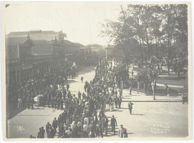 Cortejo fúnebre do prefeito Pereira Passos
