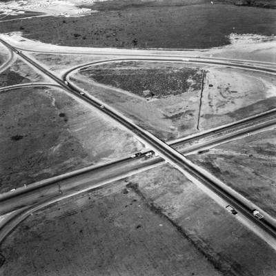 Vistas aéreas, eixo rodoviário